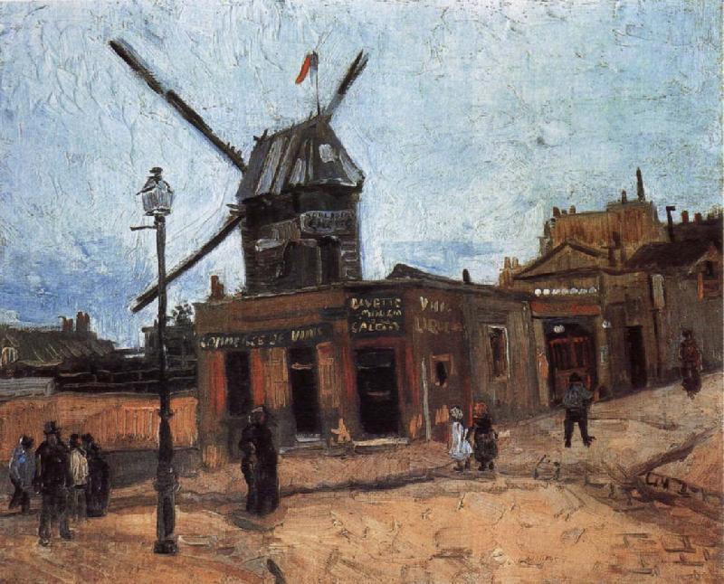 Vincent Van Gogh Le Moulin de la Galette China oil painting art